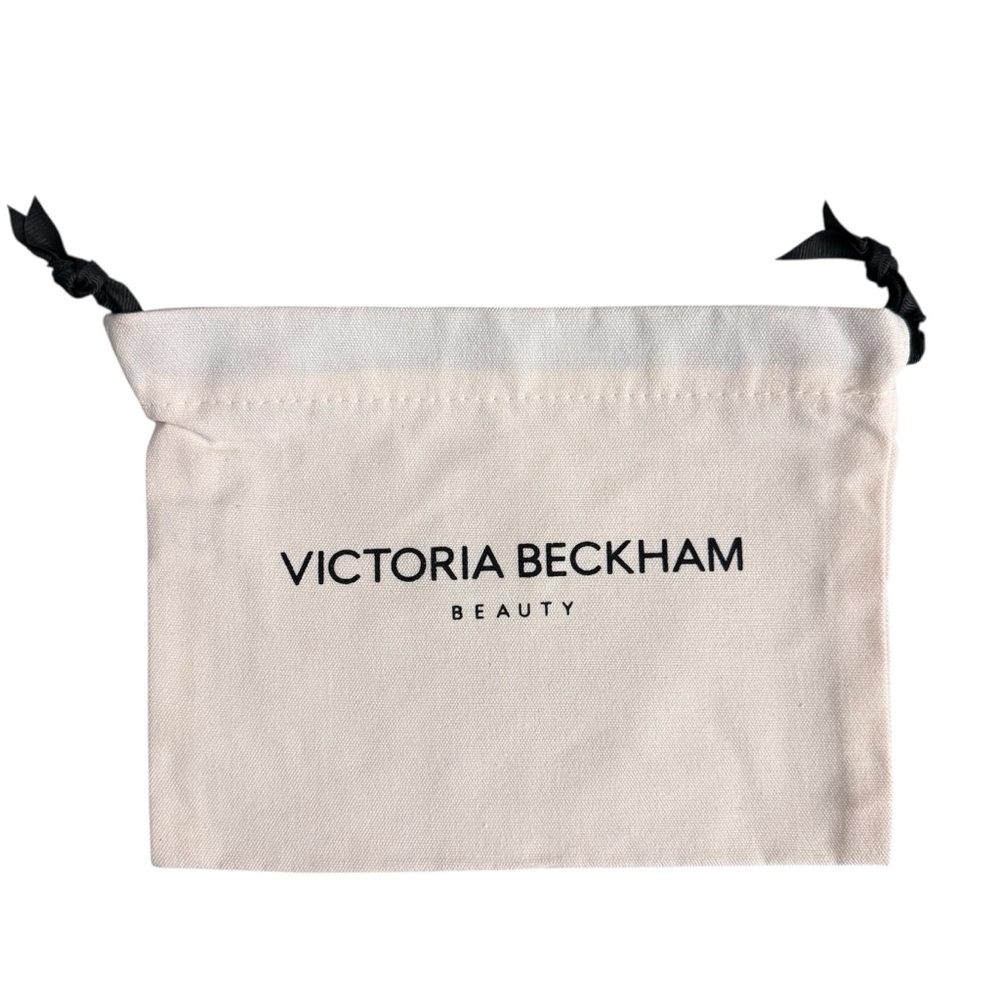 NEW Victoria Beckham Beauty Canvas Drawstring Pouch